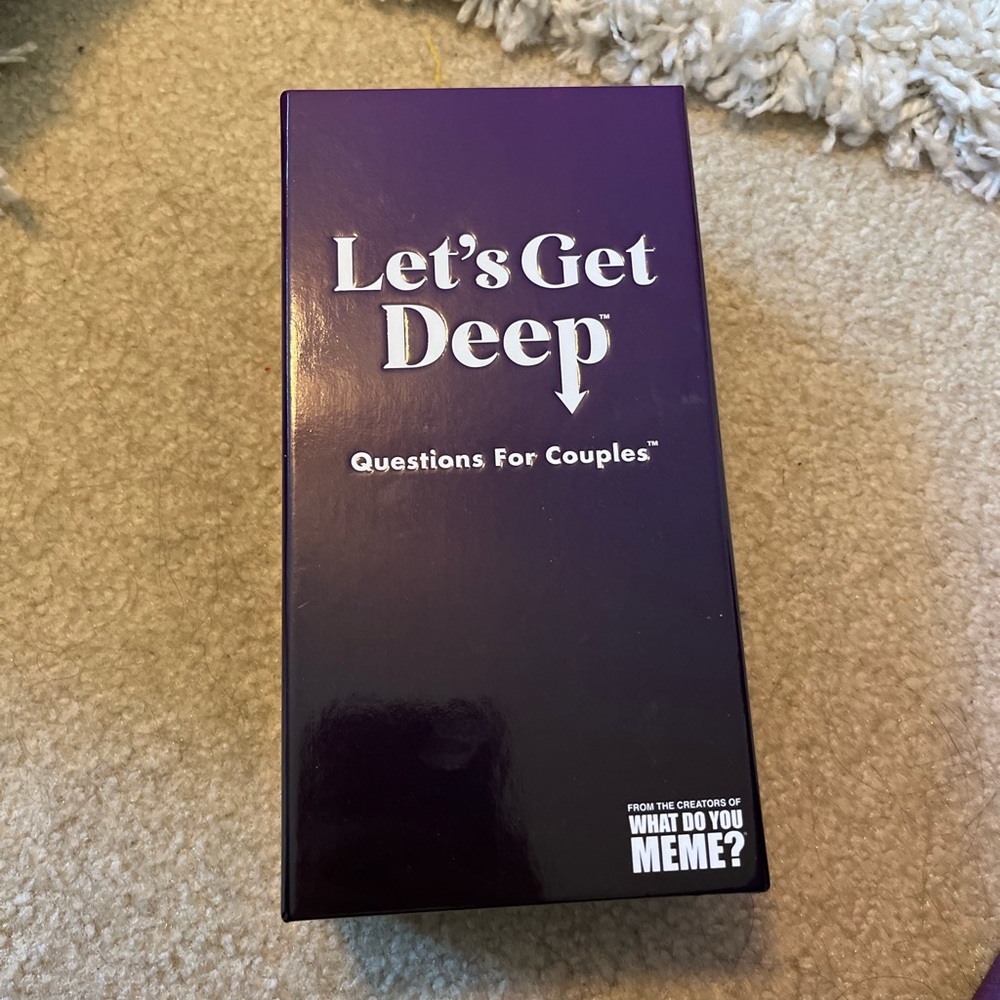 Let’s Get Deep Card Game